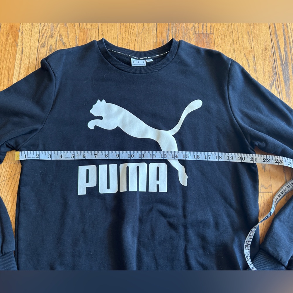 PUMA Men's Black Sweater Size Medium - Picture 2 of 6